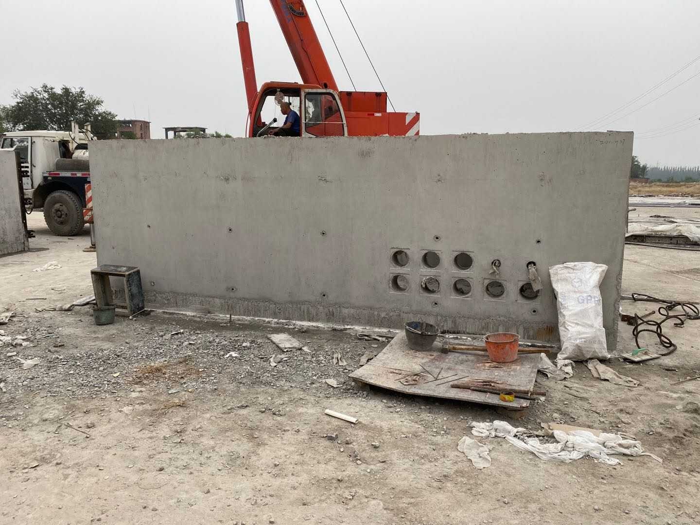 箱變基礎模具預制施工